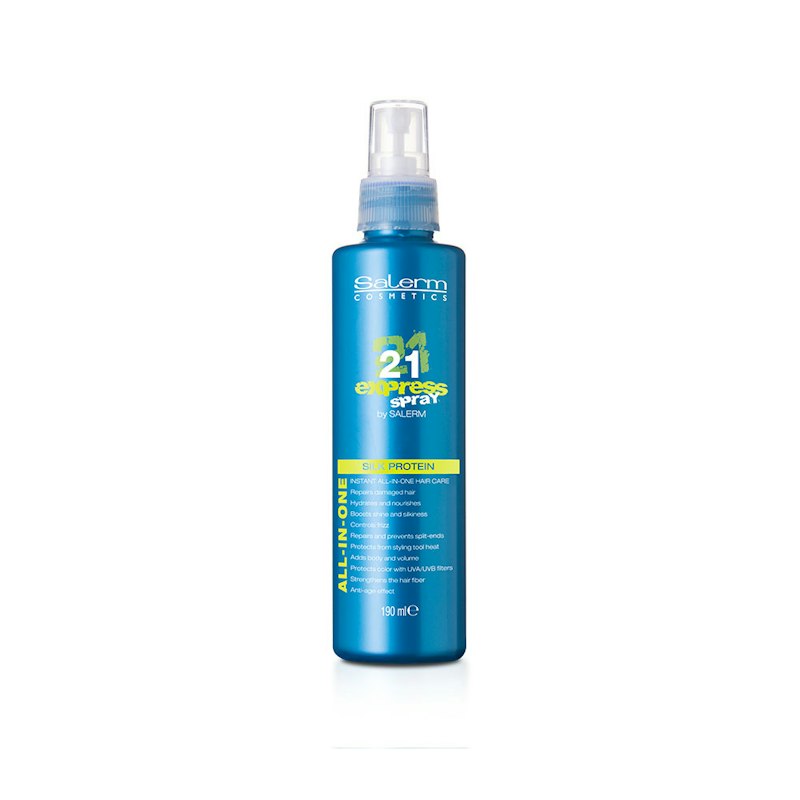 Salerm 21 Express Spray — Salerm Cosmetics disponible en Ileana Dickson Beauty Space, Dénia