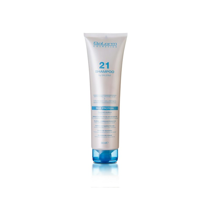 Salerm 21 Champú — Salerm Cosmetics disponible en Ileana Dickson Beauty Space, Dénia